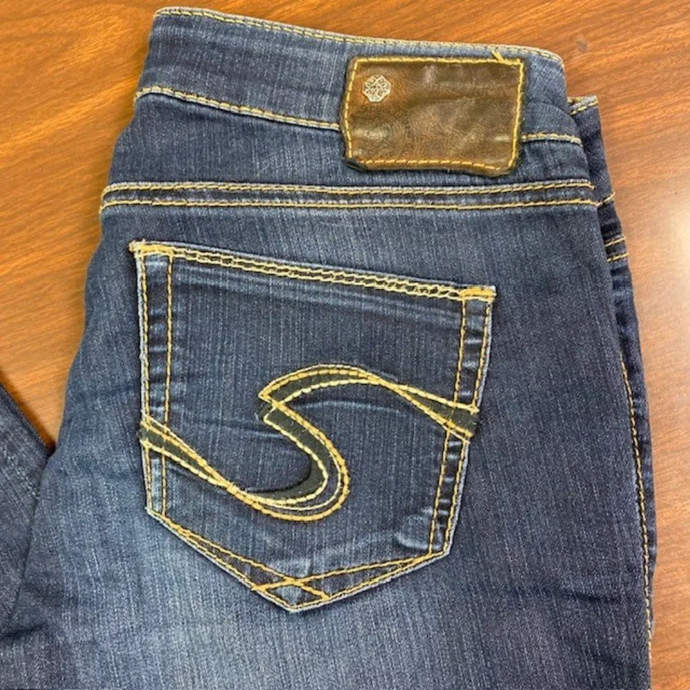 Silver Suki Jegging‎ Jeans, Size 27W/31L, EUC